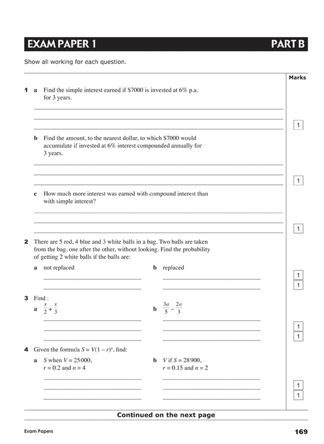 Excel Essential Skills - Mathematics Revision and Exam Workbook Year 10 Ada's Book