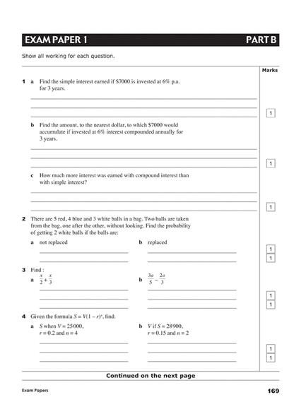 Excel Essential Skills - Mathematics Revision and Exam Workbook Year 10 Ada's Book