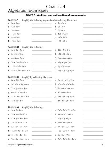 Excel Essential Skills - Mathematics Revision and Exam Workbook Year 10 Ada's Book