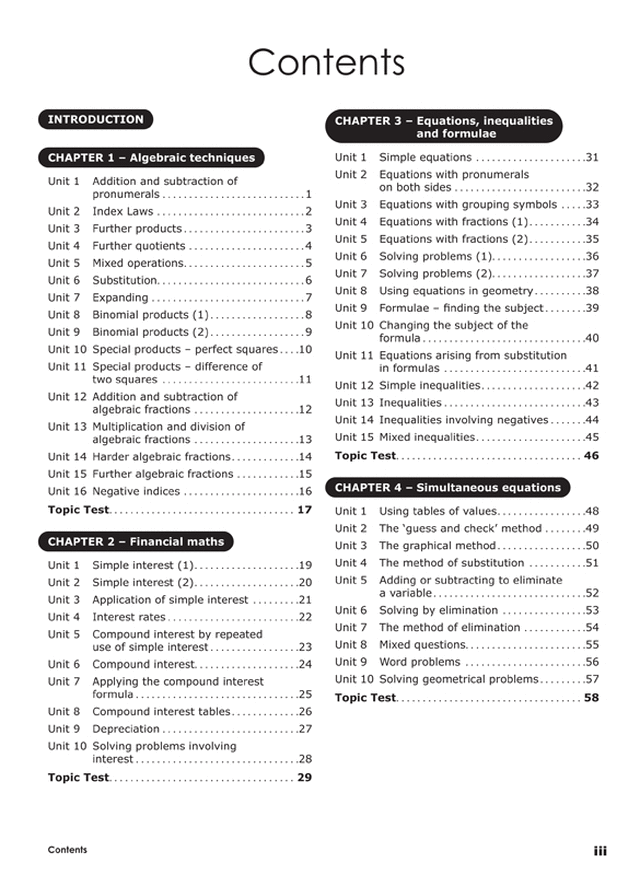 Excel Essential Skills - Mathematics Revision and Exam Workbook Year 10 Ada's Book