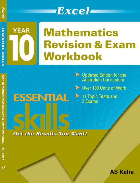 Excel Essential Skills - Mathematics Revision and Exam Workbook Year 10 Ada's Book