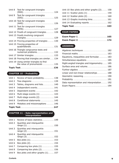 Excel Essential Skills - Mathematics Revision and Exam Workbook Year 10 Ada's Book