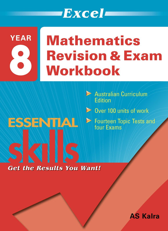 Excel Essential Skills - Mathematics Revision and Exam Workbook Year 8 Ada's Book