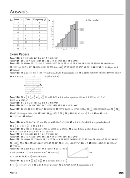 Excel Essential Skills - Mathematics Revision and Exam Workbook Year 9 Ada's Book