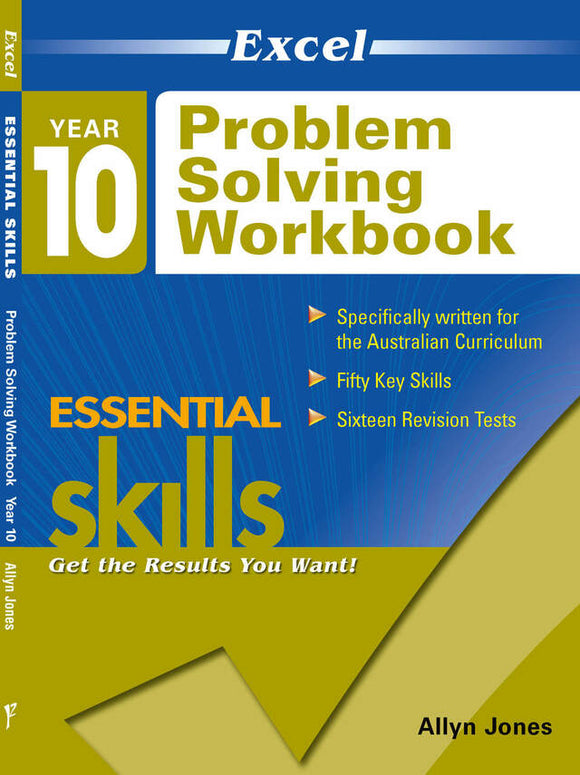 Excel Essential Skills - Problem Solving Workbook Year 10 Ada's Book