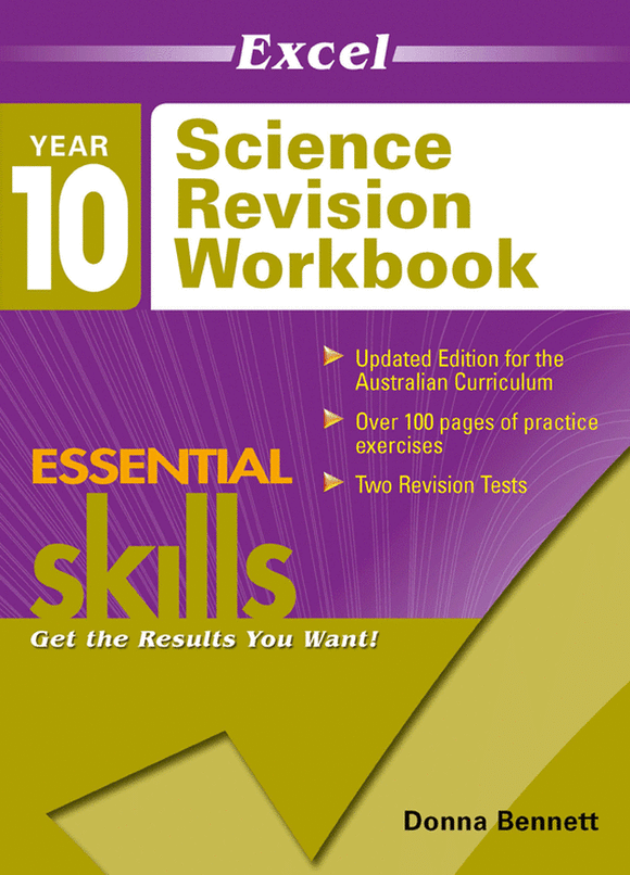 Excel Essential Skills - Science Revision Workbook Year 10 Ada's Book