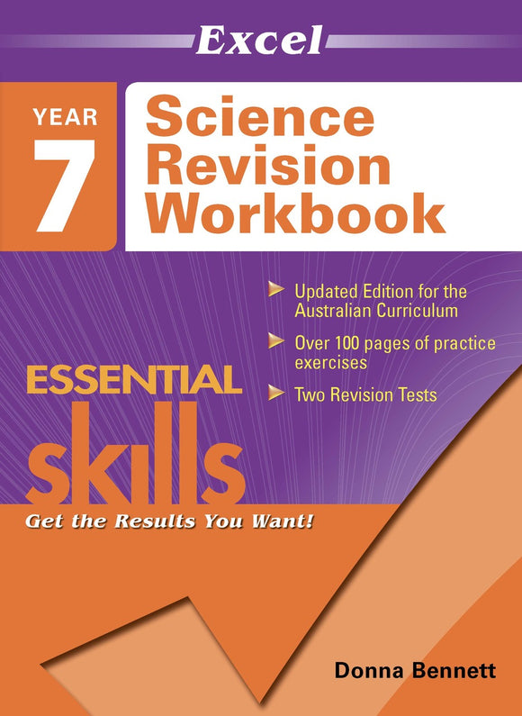 Excel Essential Skills - Science Revision Workbook Year 7 Ada's Book