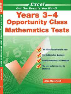 Excel Opportunity Class Mathematics Tests Years 3-4 Ada's Book