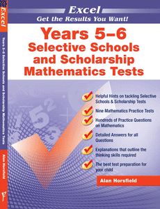 Excel Selective Schools and Scholarship Mathematics Tests Years 5-6 Ada's Book