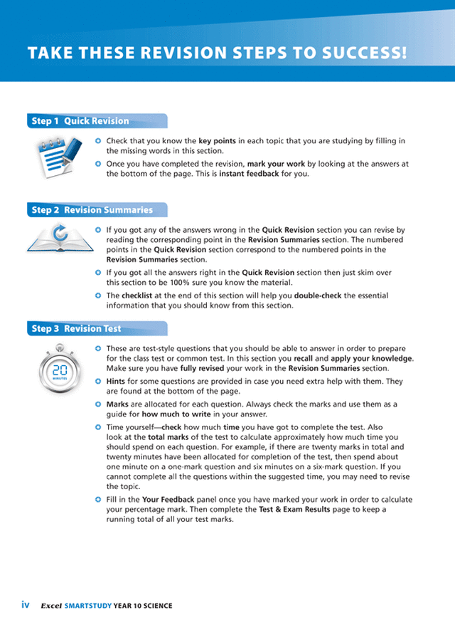 Excel SmartStudy - Science Year 10 Ada's Book