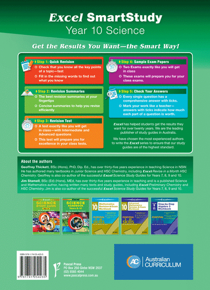 Excel SmartStudy - Science Year 10 Ada's Book