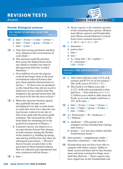 Excel SmartStudy - Science Year 10 Ada's Book