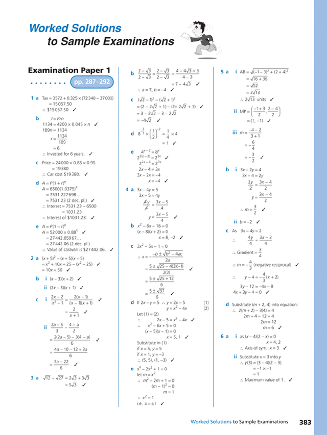 Excel Study Guide - Advanced Mathematics Years 9-10 Ada's Book
