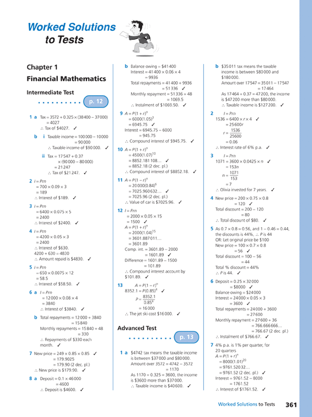 Excel Study Guide - Advanced Mathematics Years 9-10 Ada's Book