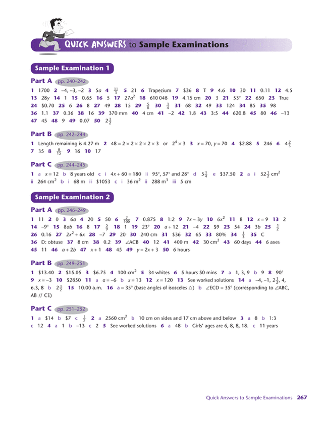 Excel Study Guide - Mathematics Year 7 Ada's Book