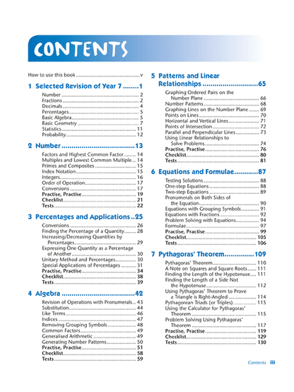 Excel Study Guide - Mathematics Year 8 Ada's Book