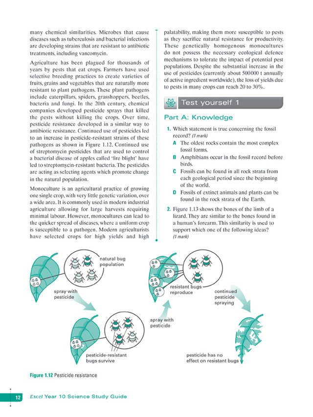Excel Study Guide - Science Year 10 Ada's Book