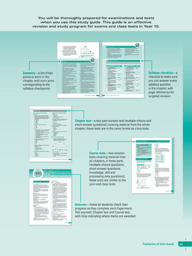 Excel Study Guide - Science Year 10 Ada's Book