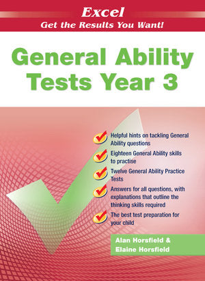 Excel Test Skills - General Ability Tests Year 3 Ada's Book