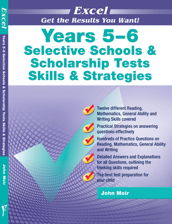 Excel Test Skills - Selective Schools and Scholarship Tests Skills and Strategies Years 5-6 Ada's Book