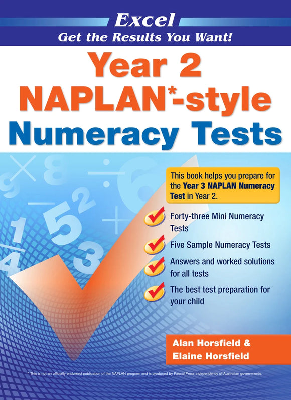 Excel - Year 2 NAPLAN*-style Numeracy Tests Ada's Book