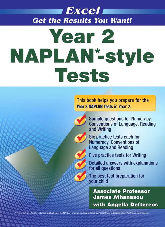 Excel - Year 2 NAPLAN*-style Tests Ada's Book