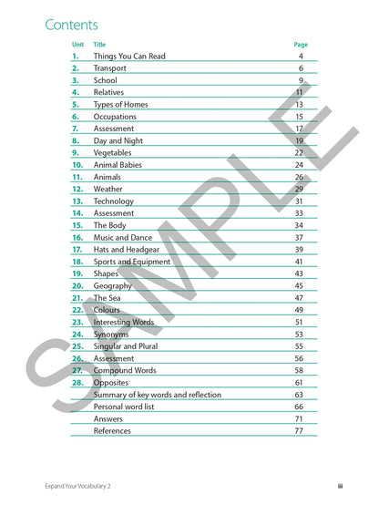 Expand Your Vocabulary 2 Ada's Book
