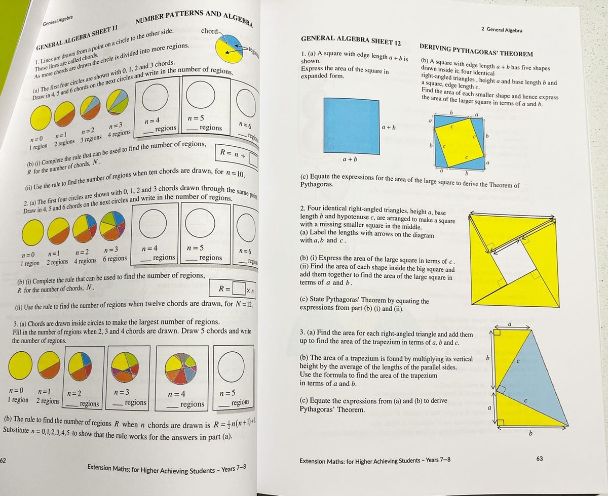 Extension Mathematics for Higher Achieving Students Years 7-8 ...