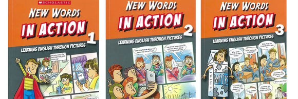 New Words in Action (3 Books Bundle)