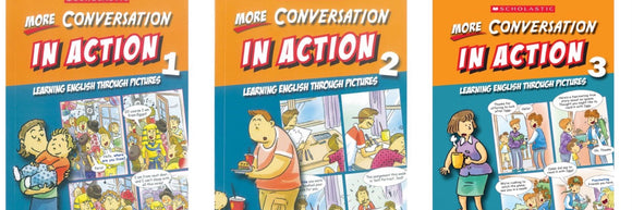 More Conversation In Action (3 Books Bundle)