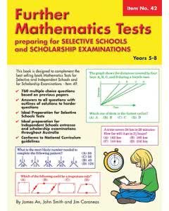 Further Maths Tests for Selective Schools Scholarship Exams  No. 42 Years 5–8 Ada's Book