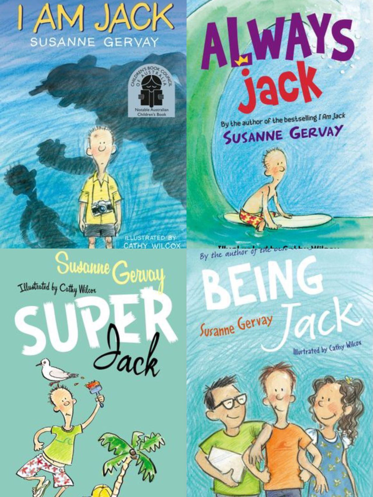 I am Jack (4 Book Set) Ada's Book
