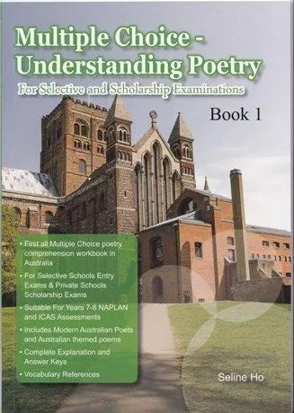 Multiple Choice Understanding Poetry Book 1 (Seline Ho)-Scholarship/Selective school/ICAS