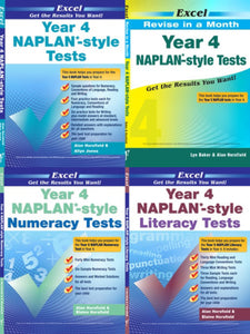 Excel NAPLAN* Book Pack Year 4 (4 Books)