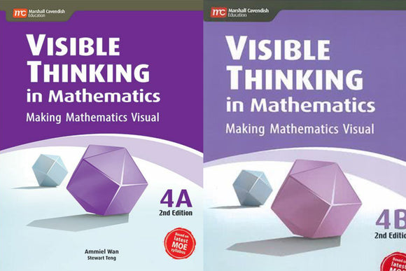 Visible Thinking in Mathematics 4A&4B (2nd Edition)(2 books)
