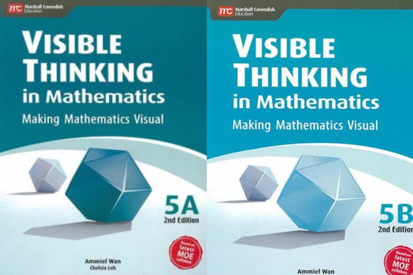 Visible Thinking in Mathematics 5A&5B (2nd edition)(2 books)
