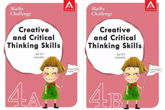 Maths Challenge Creative & Critical Thinking Skills Level 4 Bundle