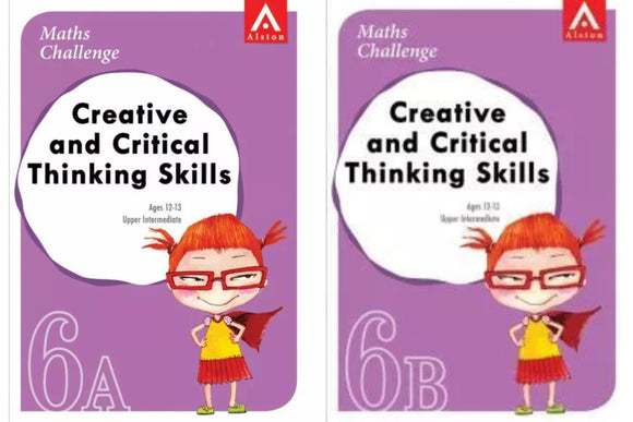 Maths Challenge Creative & Critical Thinking Skills Level 6 Upper Intermediate Bundle