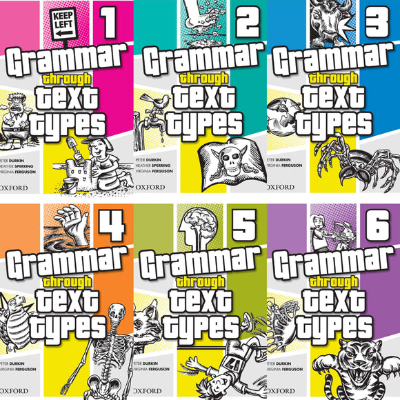 Grammar Through Text Types Year1-6(6 Books Bundle)