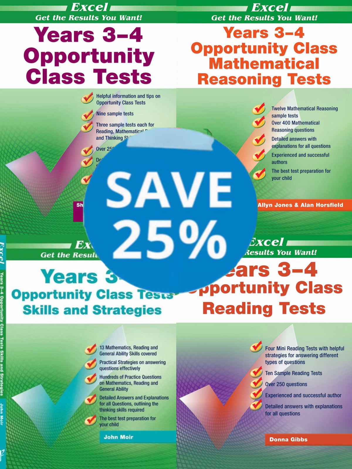 Excel Opportunity Class Years 3–4 Book Pack (4 Books)