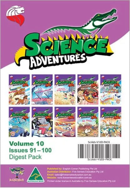 Science Adventures Issues 91-100 Digest Pack (Ages 10-12)