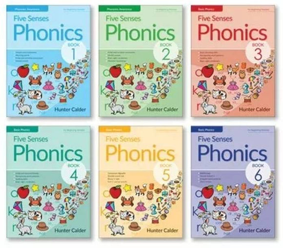 Five Senses Phonics Books 1-6 Bundle
