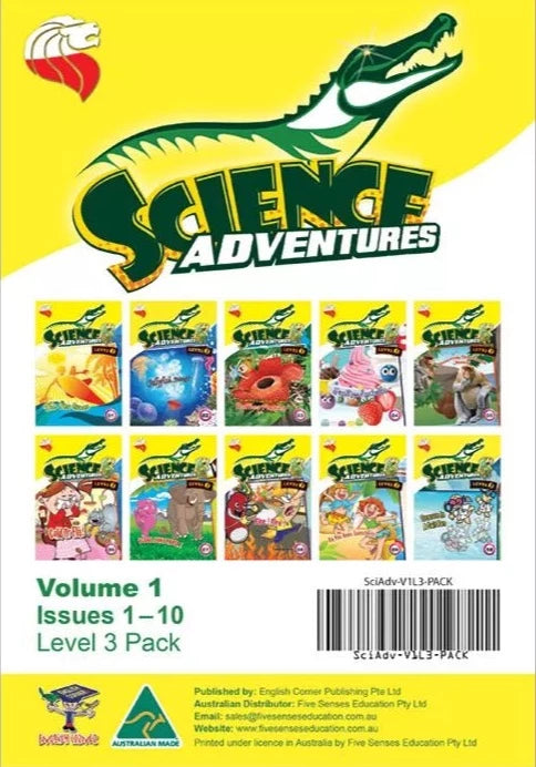 Science Adventures Issues 1-10 Level 3 Pack (Ages 10-12)