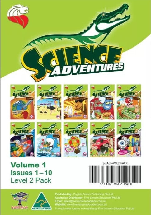 Science Adventures Issues 1-10 Level 2 Pack (Ages 9-10)
