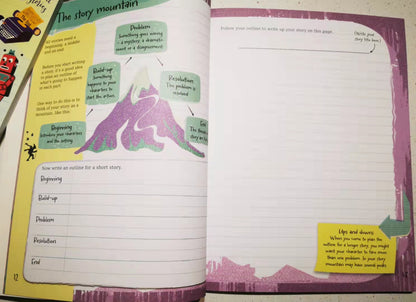 Usborne Writing Box 3 Book Boxset Creative Writing