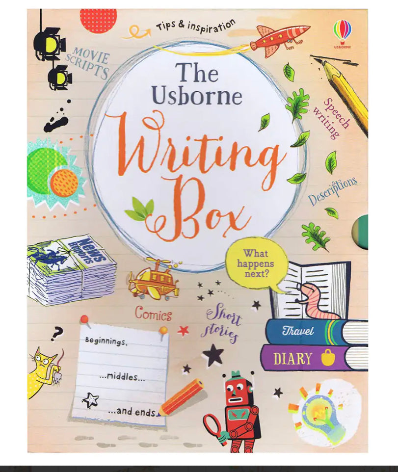 Usborne Writing Box 3 Book Boxset Creative Writing
