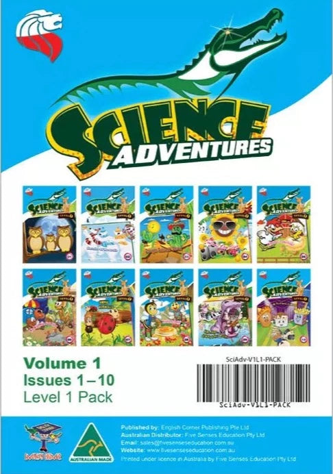 Science Adventures Issues 1-10 Level 1 Pack (Ages 6-8)
