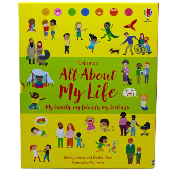 Usbourne All About My Life -- My Family, My Friends, My Feelings Box Set