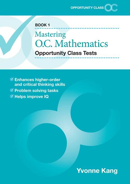 Mastering O.C. Mathematics Opportunity Class Tests Book 1 - Year 3-5