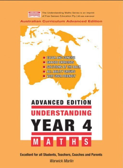 Understanding Maths 系列（4年级）（澳洲教学大纲）（数学教材）-加强版（含5年级部分知识点）